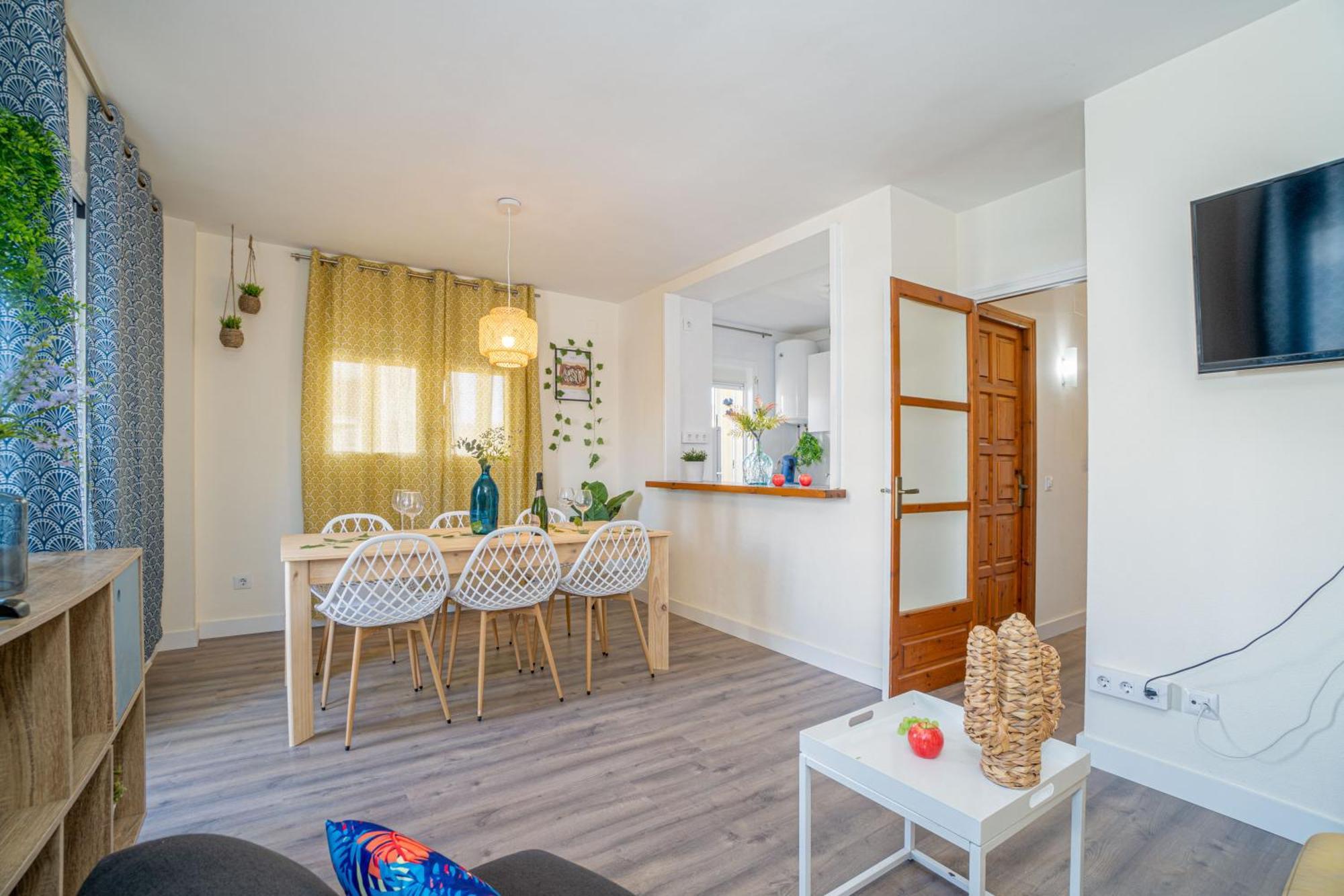 Est1-Spaciouss Appartment In The Beach, Bbq, Downtonwn, Parking, Fast Wifi Fibre Rosas Exterior foto