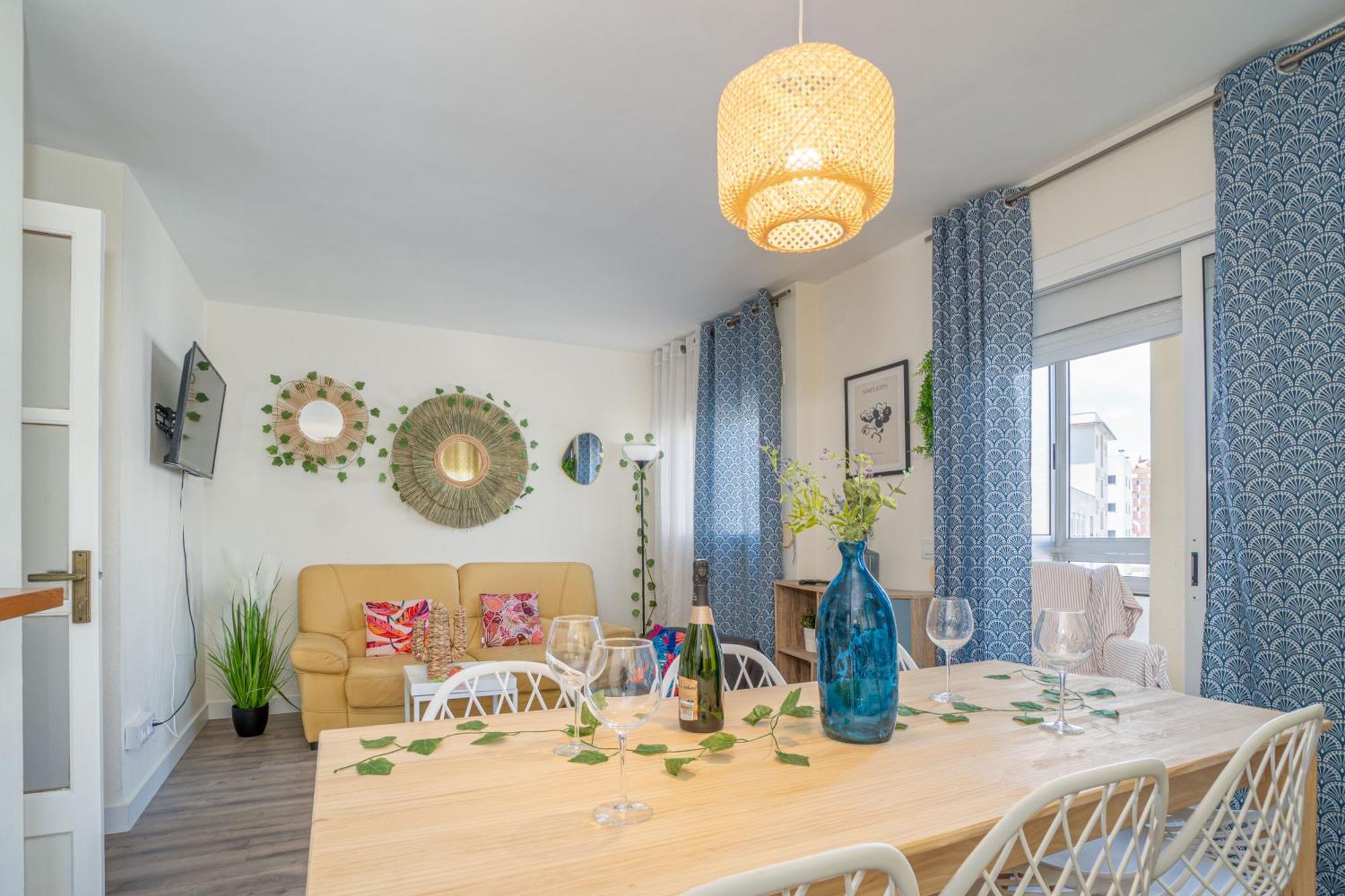 Est1-Spaciouss Appartment In The Beach, Bbq, Downtonwn, Parking, Fast Wifi Fibre Rosas Exterior foto